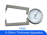 Thickness Gauge 20mm Measure Scale with Wide Jaw