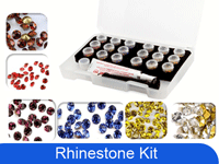 Premium Rhinestone Kit with 18 storages