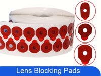 Hydro lens blocking pads for all lens curves