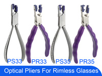 Optical Pressing Pliers for Rimless Glass